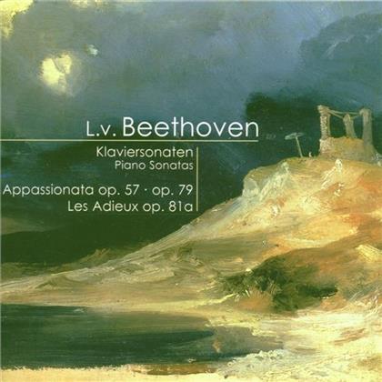 Dieter Zechlin & Ludwig van Beethoven (1770-1827) - Klaviersonaten Op.57,79,81A