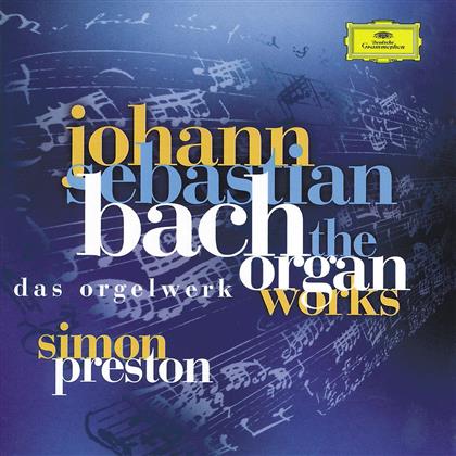 Simon Preston & Johann Sebastian Bach (1685-1750) - Orgelwerk (14 CDs)