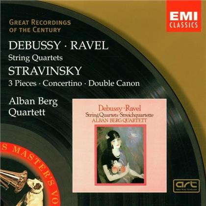 Alban Berg Quartett & Debussy C./Ravel M./Strawinsky I. - Streichquartette