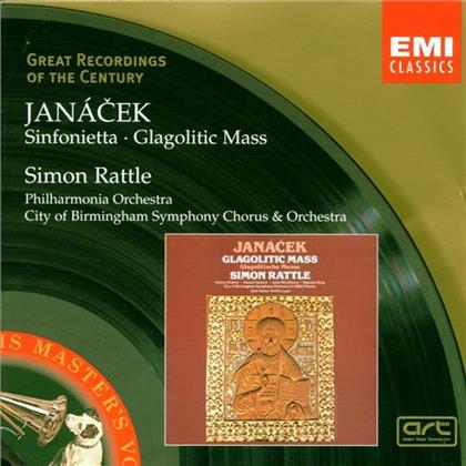 Rattle Simon / Palmer / Gunson / King & Leos Janácek (1854-1928) - Sinfonietta/Glagolitische Mess