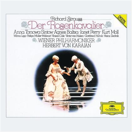 Richard Strauss (1864-1949), Herbert von Karajan & Wiener Philharmoniker - Rosenkavalier (3 CDs)