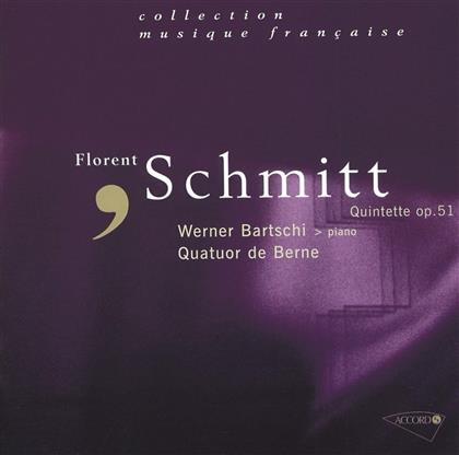 Bärtschi/Quintett Bern & Florent Schmitt - Quintette Pour Piano+Cordes