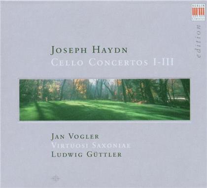 Güttler L./Vs/Vogler J. & Franz Joseph Haydn (1732-1809) - Cellokonzerte 1-3