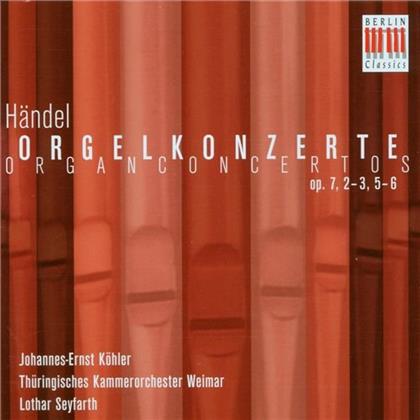 Köhler/Thüring.Ko/Seyfarth & Georg Friedrich Händel (1685-1759) - Orgelkonzert Op.7,2-3,5-6