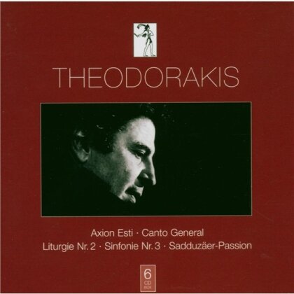 Theodorakis/Karytinos/Dk & Mikis Theodorakis - Canto General,Axion Esti/Sinfo (6 CDs)