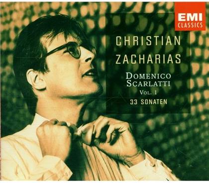Christian Zacharias & Domenico Scarlatti (1685-1757) - Sonaten Vol.1 (2 CDs)