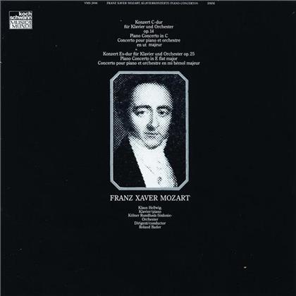 Hellwig/Rso-Köln/Ba & Franz Xaver Mozart - Klavierkonzerte C-Dur/Es-Dur