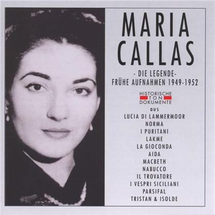 Maria Callas & --- - Die Legende - 1949-1952 (2 CDs)