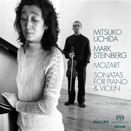 Uchida Mitsuko/Steinberg & Wolfgang Amadeus Mozart (1756-1791) - Sonaten Für Klavier Und Violine (SACD)