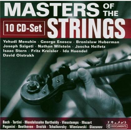 Div Orchester+Interpreten & Div Komponisten - Masters Of The Strings (10 CDs)
