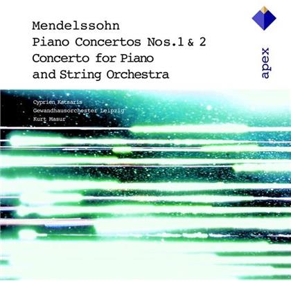 Cyprien Katsaris & Felix Mendelssohn-Bartholdy (1809-1847) - Klavierkonzert 1+2