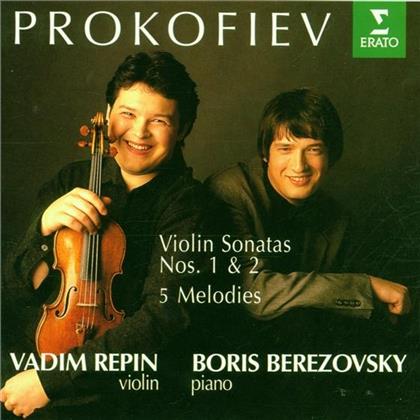 Repin Vadim / Berezovsky & Serge Prokofieff (1891-1953) - Violinsonaten 1+2,5 Melodie