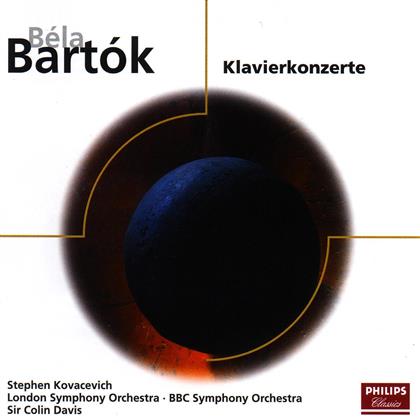 Stephen Kovacevich & Béla Bartók (1881-1945) - Klavierkonzert 1-3 - Eloquence