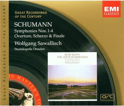 Wolfgang Sawallisch & Robert Schumann (1810-1856) - Sinfonie 1-4 (2 CDs)