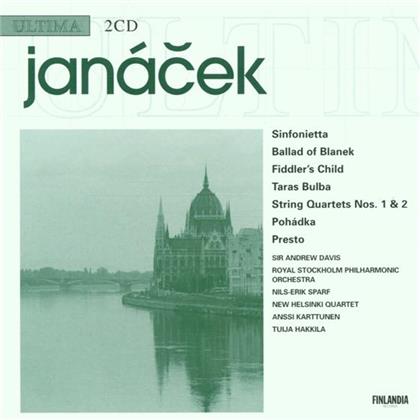 Karttunen Anssi / New Helsinki Quartet & Leos Janácek (1854-1928) - Sinfonietta/Balladen/Presto/Fi (2 CDs)