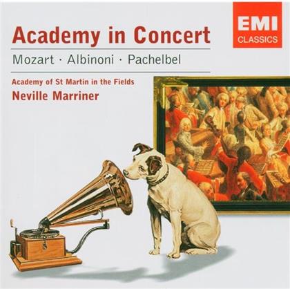 Sir Neville Marriner & Mozart W.A./Albinoni/Pachelbel U.A. - Academy In Concert