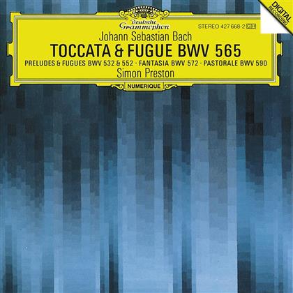 Simon Preston & Johann Sebastian Bach (1685-1750) - Toccata + Fuge