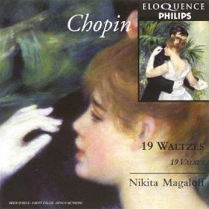 Nikita Magaloff & Frédéric Chopin (1810-1849) - Walzer (19) - Eloquence
