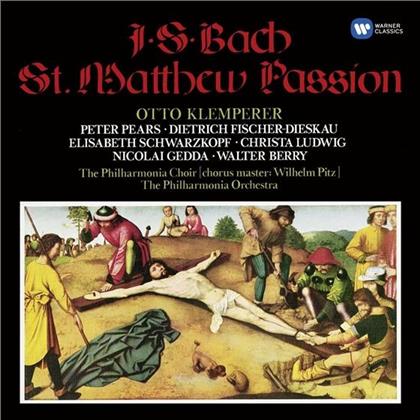 Sir Peter Pears, Dietrich Fischer-Dieskau, Elisabeth Schwarzkopf, Christa Ludwig, … - Matthäus Passion - Referenzaufnahme (3 CDs)