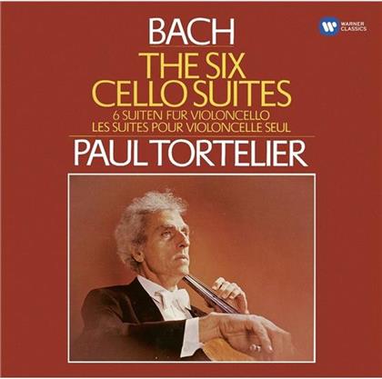 Paul Tortelier & Johann Sebastian Bach (1685-1750) - Cellosuiten 1-6 - Referenzaufnahme (2 CDs)