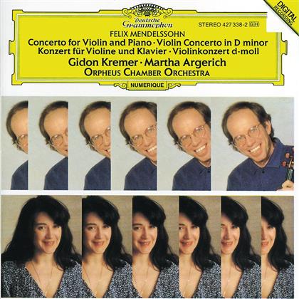 Kremer Gidon / Argerich Martha & Felix Mendelssohn-Bartholdy (1809-1847) - Konzert Für Violine+Klavier