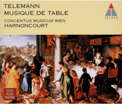Georg Philipp Telemann (1681-1767), Pieter-Jan Belder & Musica Amphion - Tafelmusik (4 CDs)