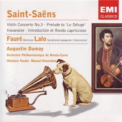Augustin Dumay & Camille Saint-Saëns (1835-1921) - Violinkonzert 3