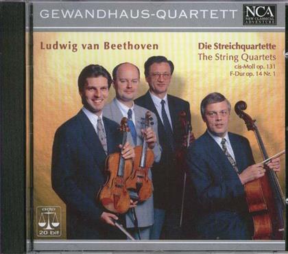 Gewandhaus-Quartett Leipzig & Ludwig van Beethoven (1770-1827) - Streichquartett 14