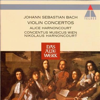 Alice Harnoncourt & Johann Sebastian Bach (1685-1750) - Violinkonzert Bwv 1041-1043