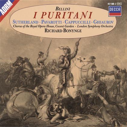 Vincenzo Bellini (1801-1835), Richard Bonynge, Dame Joan Sutherland, Luciano Pavarotti & The London Symphony Orchestra - Puritani (3 CDs)
