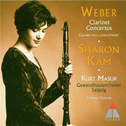 Kam/Golan & Carl Maria von Weber (1786-1826) - Klarinettkonzert 1+2/Duo Concertan