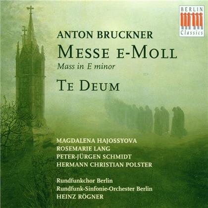 Hajossyova/Polster/Rsb & Anton Bruckner (1824-1896) - Messe E-Moll/Te Deum