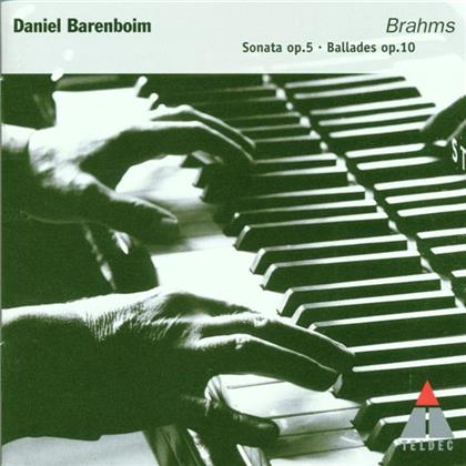 Daniel Barenboim & Johannes Brahms (1833-1897) - Klaviersonaten 5/Balladen