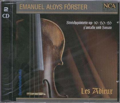 Les Adieux Ensemble & Emanuel Aloys Förster - Streichquintett Op 19/20/26 (2 CDs)