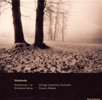 Claudio Abbado & Peter Iljitsch Tschaikowsky (1840-1893) - Sinfonien Komplett/Nussknacker (6 CDs)