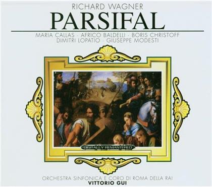 Callas/Christoff/Panerai/+ & Richard Wagner (1813-1883) - Parsifal (Italienisch) (3 CDs)