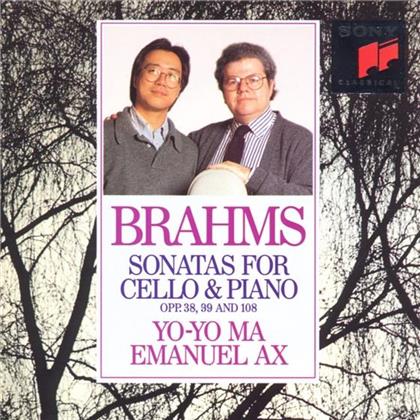 Ax E./Ma Y.Y. & Johannes Brahms (1833-1897) - Cellosonaten