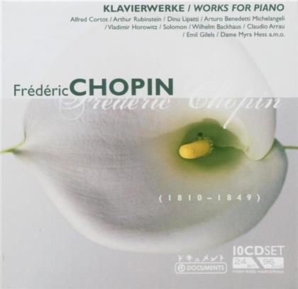 Div Interpreten & Frédéric Chopin (1810-1849) - Klavierwerke (10 CDs)