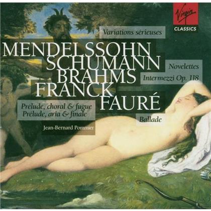Jean-Bernard Pommier & Brahms J./Schumann R./Franck C. - Klavierwerke (2 CDs)