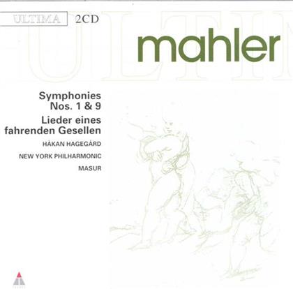 Hakan Hagegard & Gustav Mahler (1860-1911) - Sinfonie 1+9/Lieder (2 CDs)