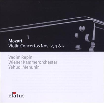 Vadim Repin & Wolfgang Amadeus Mozart (1756-1791) - Violinkonzert 2+3+5