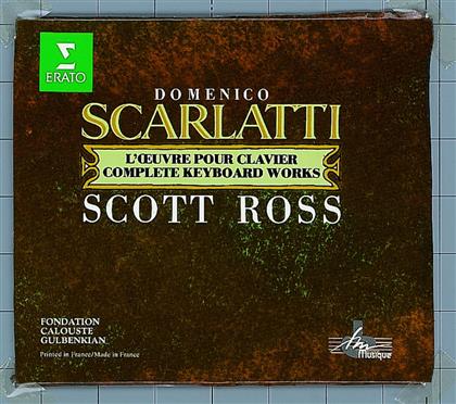 Scott Ross & Domenico Scarlatti (1685-1757) - 555 Sonaten Für Cembalo (34 CDs)