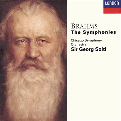 Solti Sir Georg / Cso & Johannes Brahms (1833-1897) - Sinfonie 1-4 (4 CDs)