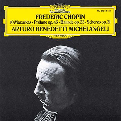Arturo Benedetti Michelangeli & Frédéric Chopin (1810-1849) - Mazurkas(10)/Ballade