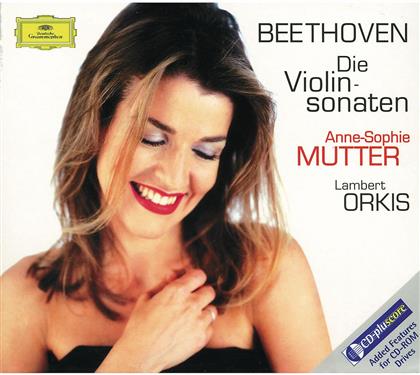 Ludwig van Beethoven (1770-1827), Anne-Sophie Mutter & Lambert Orkis - Violinsonaten Sämtliche (4 CDs)