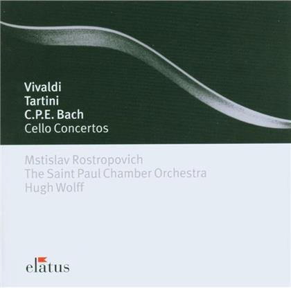 Mstislav Rostropovitsch & Bach C.P.E./Vivaldi A./Tarti - Cellokonzert