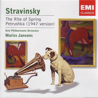 Mariss Jansons & Igor Strawinsky (1882-1971) - Sacre Du Printemps/Petrushka