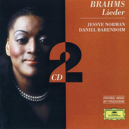 Johannes Brahms (1833-1897), Jessye Norman & Daniel Barenboim - Lieder (2 CDs)