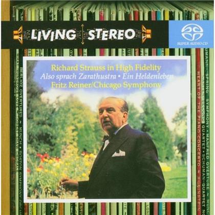 Fritz Reiner & Richard Strauss (1864-1949) - Living Stereo: Also Sprach Zarath.- (SACD)