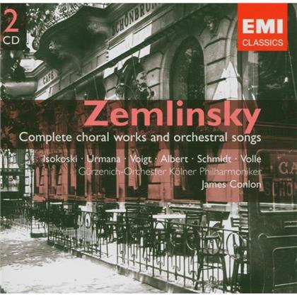 James Conlon & Alexander von Zemlinsky (1871-1942) - Chorwerke Orchesterlieder (2 CDs)